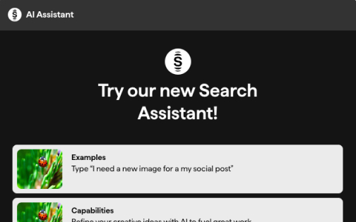 Introducing Shutterstock's AI Search Assistant